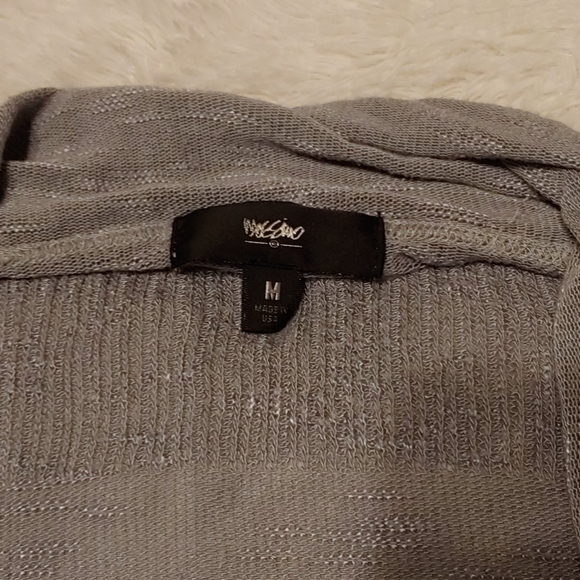 2/$10 Mossimo Supply Co. Gray Women's Cardigan - Picture 2 of 3